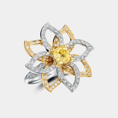 YELLOW DIAMOND ENGAGEMENT RINGS FOR WOMEN