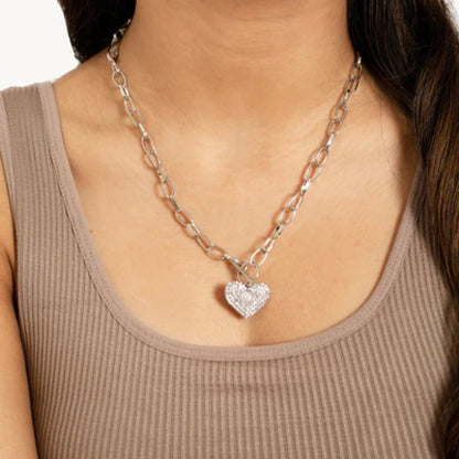 GOLDEN HEART TO HEART NECKLACE