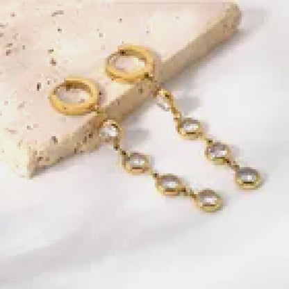 PENDANT EARRINGS KOREAN JEWELRY FOR LADIES
