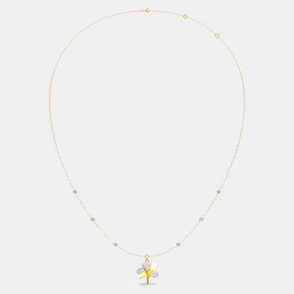 SPARKLING ORNATE DIAMOND PENDANT