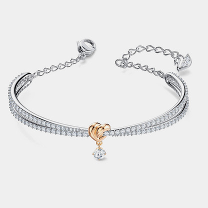 LIFELONG HEART BANGLE BRACELET